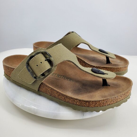 Birkenstock Gizeh Vegan Big Buckle Boho Minimalist Outdoorsy Sandals 9 / 40 - Picture 1 of 12